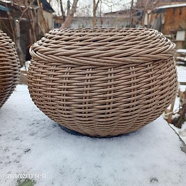 Горшки для растений: Плетёные вазоны для растений от 10-12 литров,в наличии и на заказ — 10