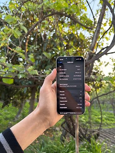 iphone qiymət: IPhone 13, 128 GB, Ağ, Face ID, Zəmanət, Simsiz şarj — 3