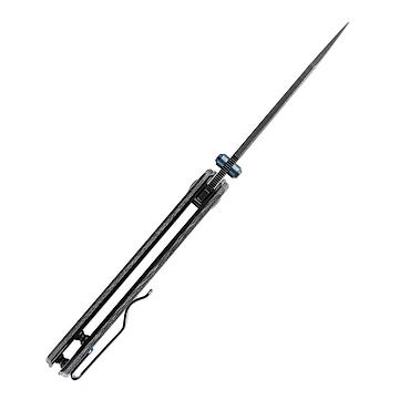 Охотничьи ножи: Складной нож Kizer Begleiter 2 сталь N690, Black Stonewashed, рукоять — 10