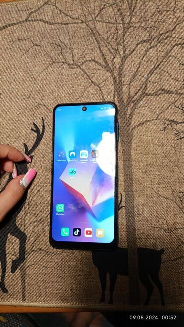 rəsmi not 11 pro: Xiaomi Redmi Note 9 Pro, 128 GB, rəng - Mavi, 
 Barmaq izi