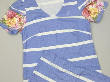 błękitna sukienki midi: Dress, S (EU 36), condition - Good