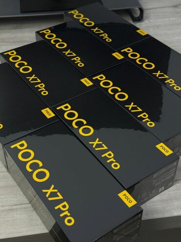 мощный телефон: Poco X7 Pro, Жаңы, 256 ГБ, түсү - Кара, Бөлүп төлөө менен, 2 SIM