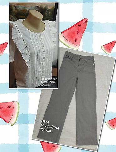 pantalone sat: Zajedno 1300 H&M pantlone i Stradivarijus bluza — 1