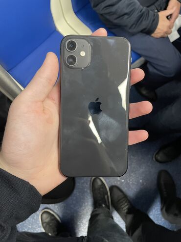 2 ci əl ayfon: IPhone 11, 64 GB, Qara, Zəmanət, Simsiz şarj, Face ID