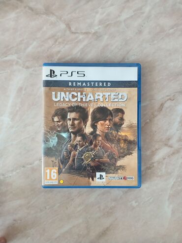 joystick playstation 3: Uncharted 4 ve lost legacy ps5 2oyun 1diskde metrolara catdirilma var