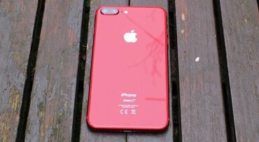 iphone 15 plus qiymeti: IPhone 8 Plus, 64 GB, Qırmızı, Barmaq izi