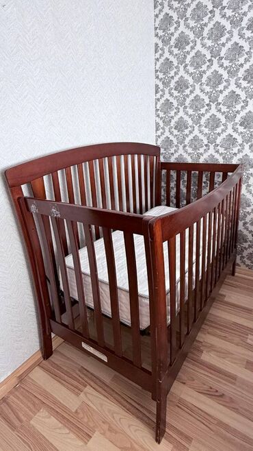 двухъярусная кровать для мальчика: Oğlan və qız üçün, İşlənmiş, Beşik, Matras ilə
