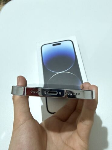 Apple iPhone: IPhone 14 Pro Max, Б/у, 256 ГБ, Серебристый, Коробка, 84 % — 5