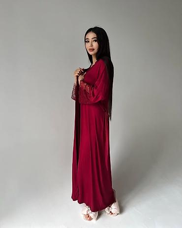 Нижнее белье: Комплект, Пеньюар, С кружевом — 4