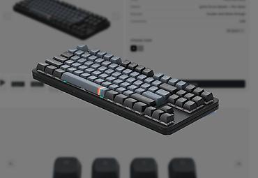 logitech mx: Клавиатура, Dark Project, Механическая, Проводное подключение, Размер: 80% — 2
