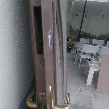 demir reshotkalar: Metall qapı və dəmir pəncərə barmaqlığı - Material: qalın metal — 5