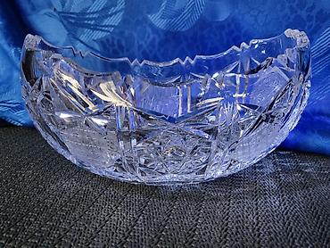 tiffany glasses: Bombonijera kristal kraljevski rad bohemija iz 70ih godina. Ceska — 1