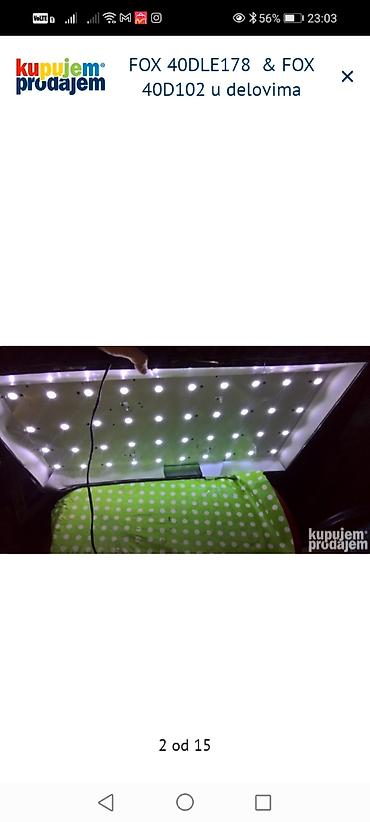 Aksesoari za TV i video: FOX 40DLE178 i FOX 40D102 – delovi za televizore (40") Dostupne — 3