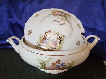 Činije: Corbaluk Bogucuce porcelan Poljska 70te. Corbaluk je perfektan,sve na — 1