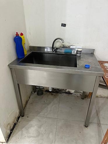 оборудование для кафе бу: *SEVA XİRDALAN* Nerj moyka satilir. Ölçü eni 1m. Dərinlik 65sm. Qiymət at lalafo.az — 1 оборудование для кафе бу: *SEVA XİRDALAN* Nerj moyka satilir. Ölçü eni 1m. Dərinlik 65sm. Qiymət — 1