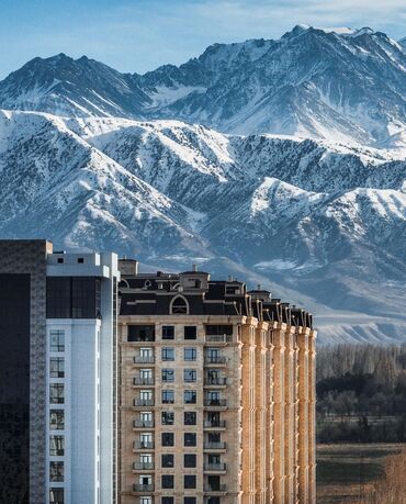 квартира киргизия: 4 комнаты, 152 м², Элитка, 9 этаж, ПСО (под самоотделку)