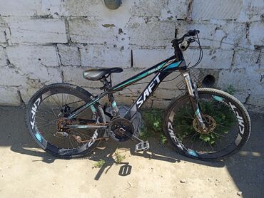купить спортивный велосипед недорого: İşlənmiş Şəhər velosipedi Saft, 24", Ünvandan götürmə