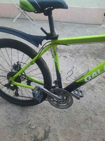 велосипед зеленый: Продаю велосипед. скоростной горный.фирма GALAXY