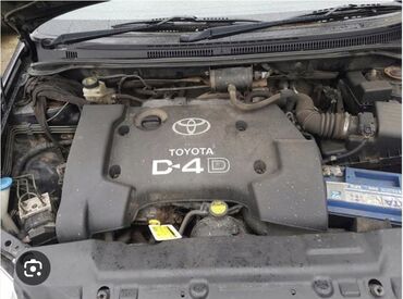 тайота 2 2: Дизельный мотор Toyota 2003 г., 2 л, Б/у, Оригинал, Япония