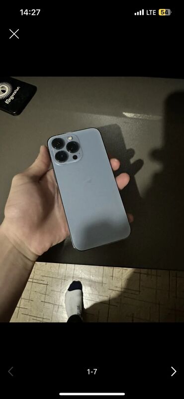 программирование компьютеров: IPhone 13 Pro, Б/у, 256 ГБ, Синий, Чехол, 90 %