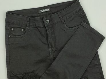 czarne dżinsy z wysokim stanem: Jeans for women, size L