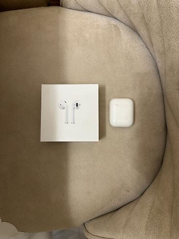 Qulaqcıqlar: İşlənmiş Simsiz (Bluetooth) Qulaqcıqlar, Apple, rəng - Ağ — 2