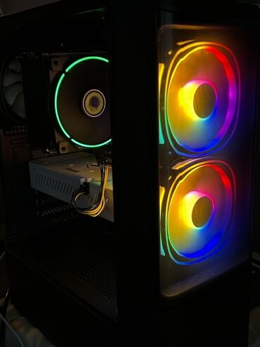 Masaüstü kompüterlər və iş stansiyaları: RGB işıqlanmaya malik masaüstü oyun/ofis kompüteri Xüsusiyyətlər: -