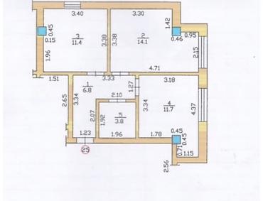 Продажа комнат: 14 м² — 1