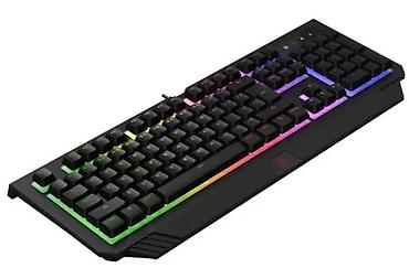 fiksna: Gejmerska tastatura sa RGB pozadinskim osvetljenjem - Puni raspored — 3