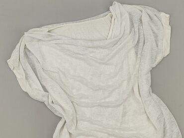 srebrna bluzka damska: Women's blouse, size 3XL