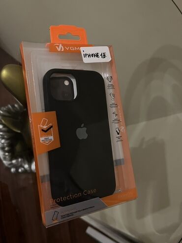 Kabrolar: VGM brendinə məxsus, qara rəngdə iPhone 15 üçün nəzərdə tutulmuş