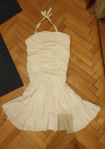 svecane haljine bele: S (EU 36), M (EU 38), One size, bоја - Bela, Drugi stil, Na bretele