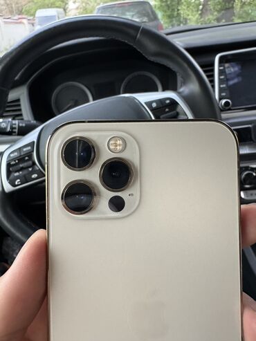 Apple iPhone: IPhone 12 Pro, Б/у, 128 ГБ, White Titanium, Защитное стекло, Чехол, 76 %