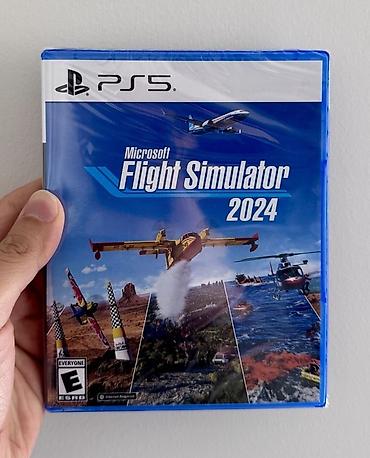 xbox seri s: Ps5 flight simulator 2024. Tam bağlı upokovkada orginal. Çatdırılma — 1