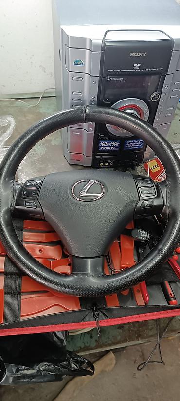 рул: Руль Lexus с мультимедийными кнопками - Оригинальный кожаный рулевой — 1