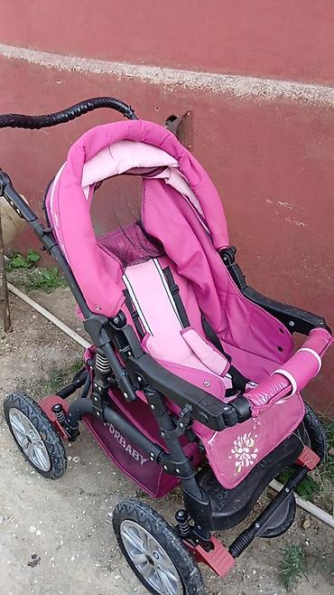 araba: Uşaq arabası – ForBaby markalı, çəhrayı rəng. Xüsusiyyətlər: - — 3