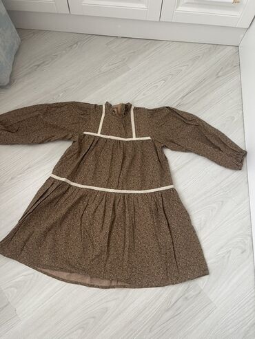 Боди: Qəhvəyi mini don – retro stil 7.8.9.10 yas ucun uygundur - Rəng