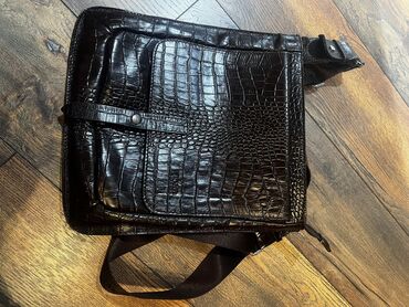 сумки для косметики: Белге такчу сумка, бананка, Колдонулган, Материалы: Нукура булгаары, Эркектердики