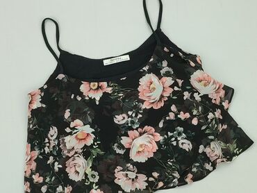 sukienki damskie czarna dopasowana: Top Bershka, M, stan - Dobry