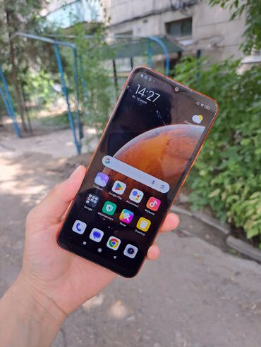 купить диски игры на пк: Redmi, Redmi 9C, Колдонулган, 64 ГБ, түсү - Кызыл, 1 SIM, 2 SIM