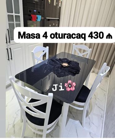 диван на кухню: Mətbəx üçün, Yeni, 4 stul