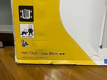 Ostali dečiji nameštaj: Safety 1st Quick Close+ U-Pressure Fit zaštitna kapija - Samonoseća — 1