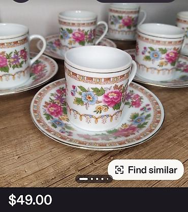 Kuhinjski setovi: Soljice nove za kafu kineski porcelan iz 70,80ih.godina. Nove — 5