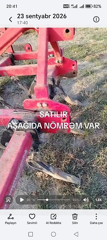 mopedlər ucuz: Aqrotexnika avadanlığı – dərin şum/kultivator (çisel) agregatı - — 2