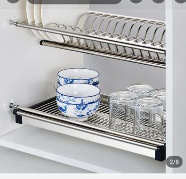 встроенная сушилка для посуды: Сушилка 52 см длиной для установки в кухонную мебель. встроенная