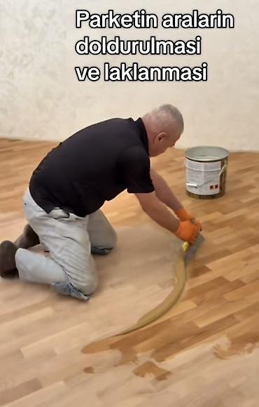 Отделочные работы: Parket döşəmələrin slifovkası və laklanması xidməti - Xidmət sahəsi — 5