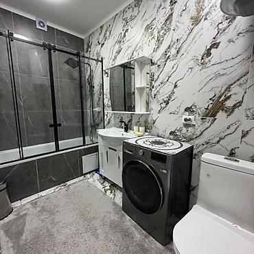 модульный душ и туалет: 🏡 Продаётся 3-комнатная квартира-студия 📍 Первая линия магистрали 📐 — 5