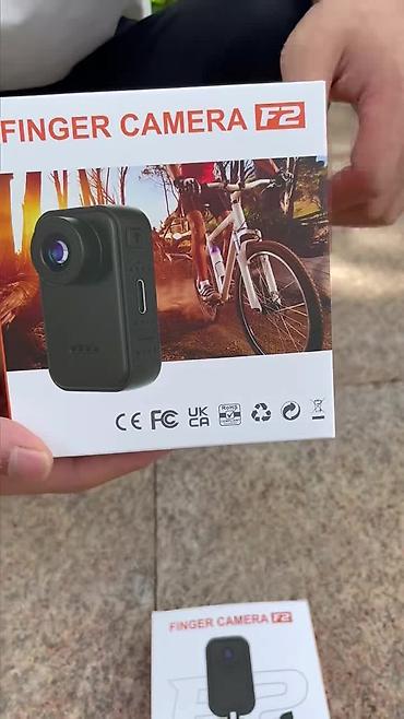 ip camera: Mini Geyilə bilən Aksiyon Kamerası – F2 Thumb Camera - Kompakt — 5