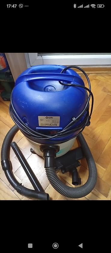 Industrijski usisivači: Industrijski usisivač LIV RIO - Snaga: 1100 W nominalno, 1300 W — 3