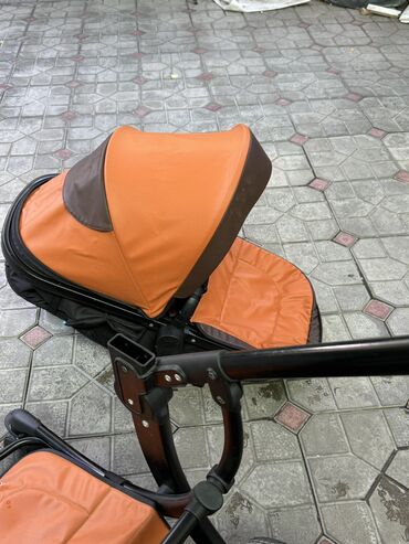 подножка для коляски: Балдар арабасы, түсү - Күрөң, Колдонулган